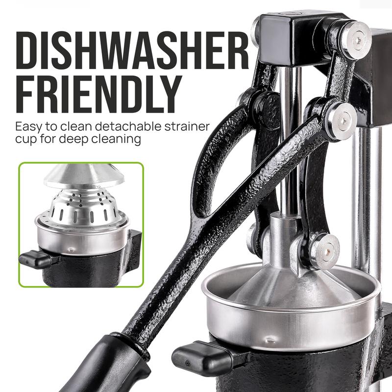 Professional Heavy-Duty Cast Iron Citrus Juicer