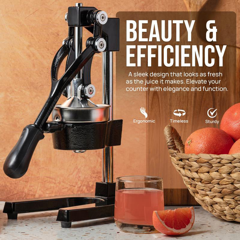 Professional Heavy-Duty Cast Iron Citrus Juicer