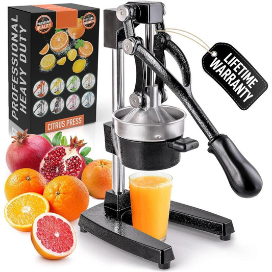 Professional Heavy-Duty Cast Iron Citrus Juicer