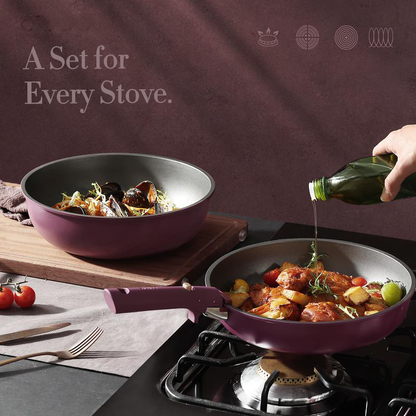 20pcs Nonstick Cookware Set